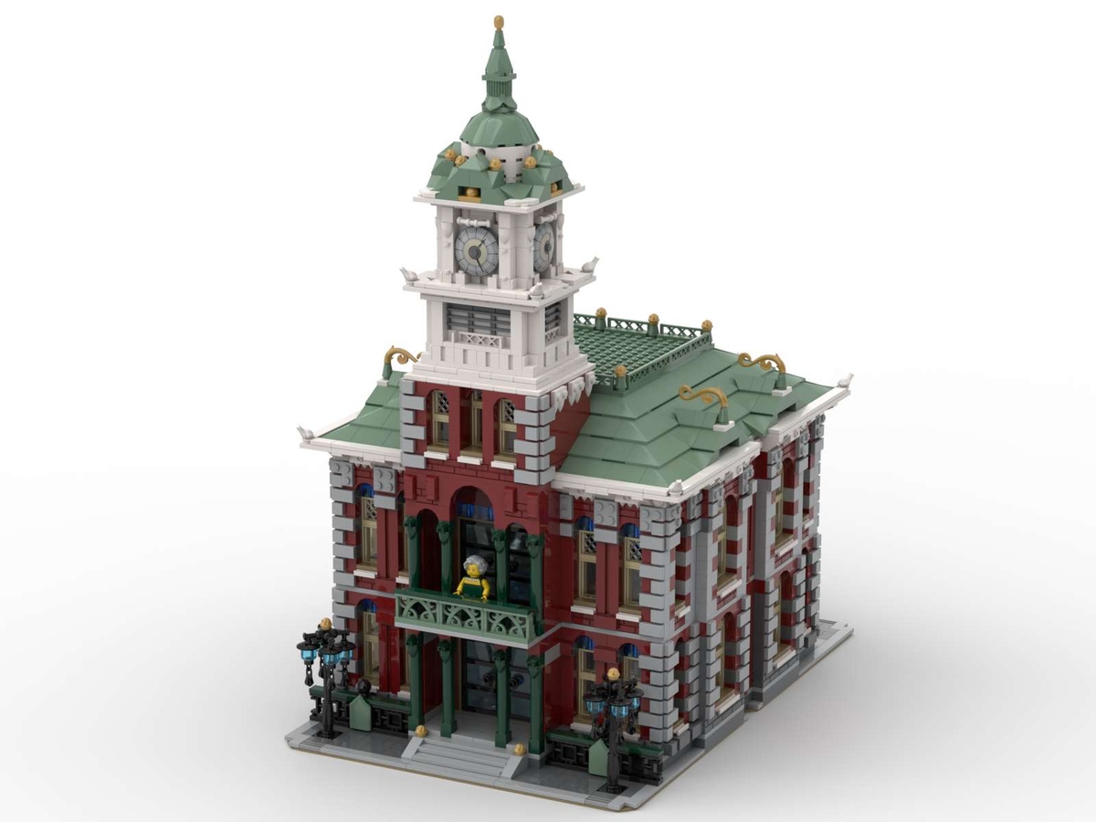 Awesome LEGO MOC Series – THE CENTENNIAL BUILDING – Singapore Bricks Club