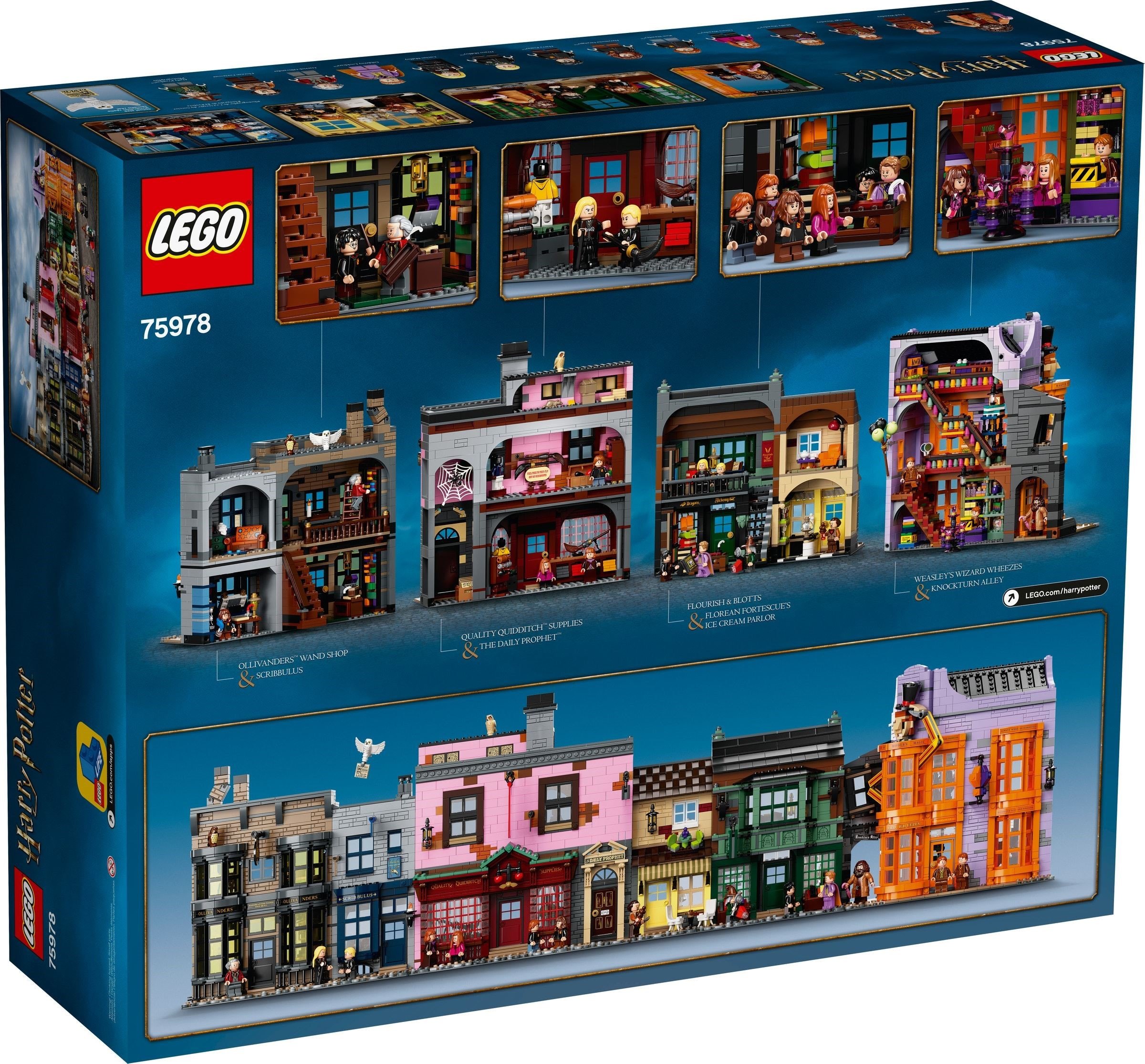 LEGO Harry Potter Diagon Alley (75978) is official! – Singapore